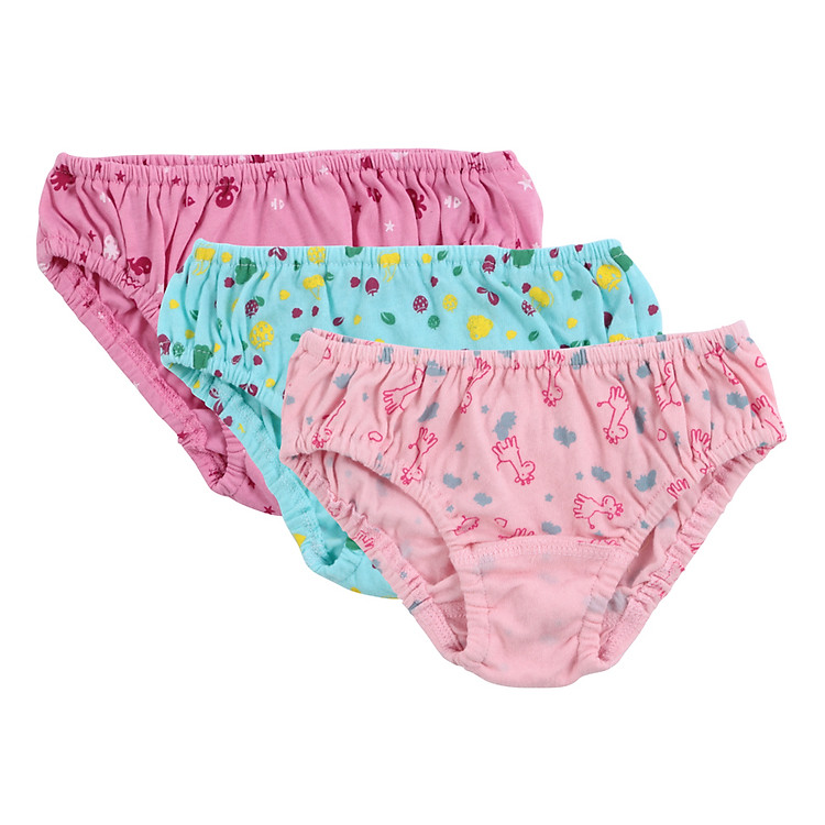 Combo 3 Quần Chip Bg Unisex Cho Bé - Nhiều Màu