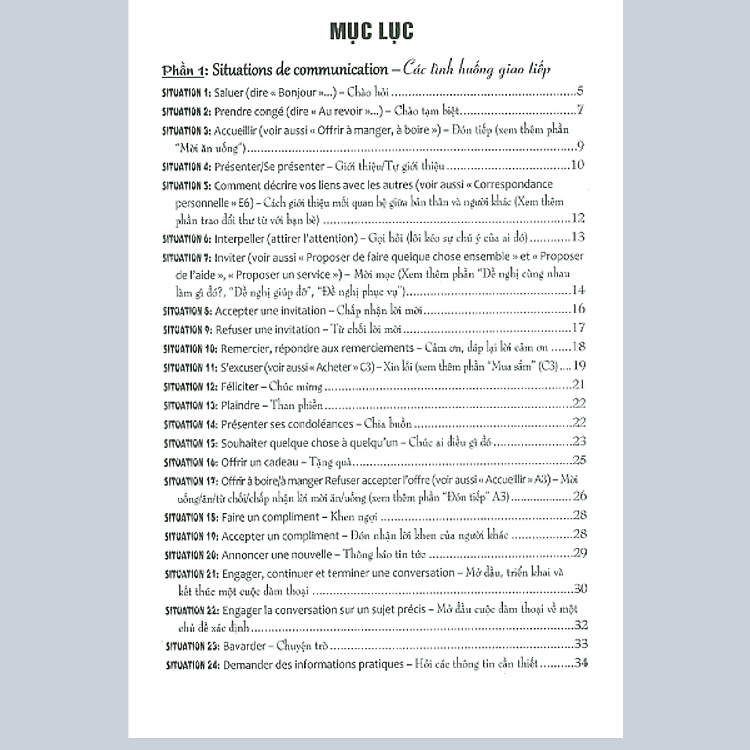 Tự Học 5000 Câu Giao Tiếp Tiếng Pháp - Ảnh 7