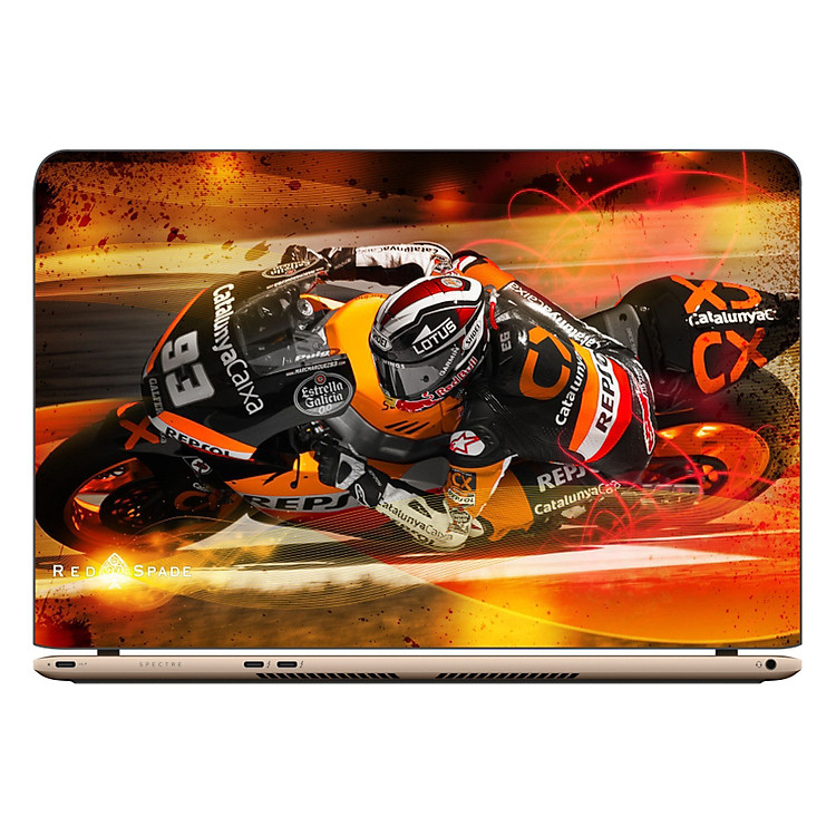 Miếng Dán Trang Trí Decal Laptop Mô Tô DCLTMT 025