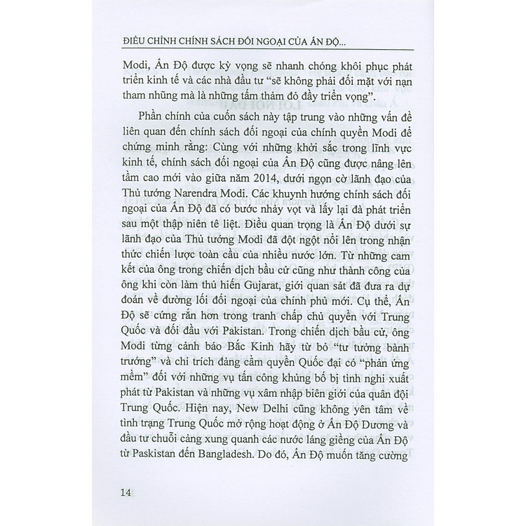 Điều Chỉnh Chính Sách Đối Ngoại Của Ấn Độ Dưới Thời Thủ Tướng N. Modi - Ảnh 5