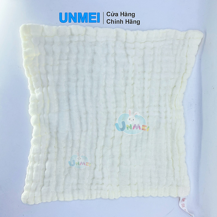 Bịch 5 Khăn Sữa 6 Lớp UNMEI Chính hãng Ưu đãi - Hình ảnh 4