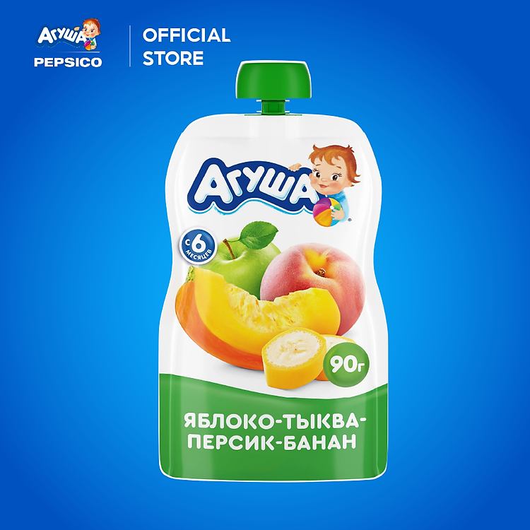 Nơi mua Thùng 10 Gói Trái Cây Nghiền Agusha Tin cậy Ưu đãi - Hình ảnh 2