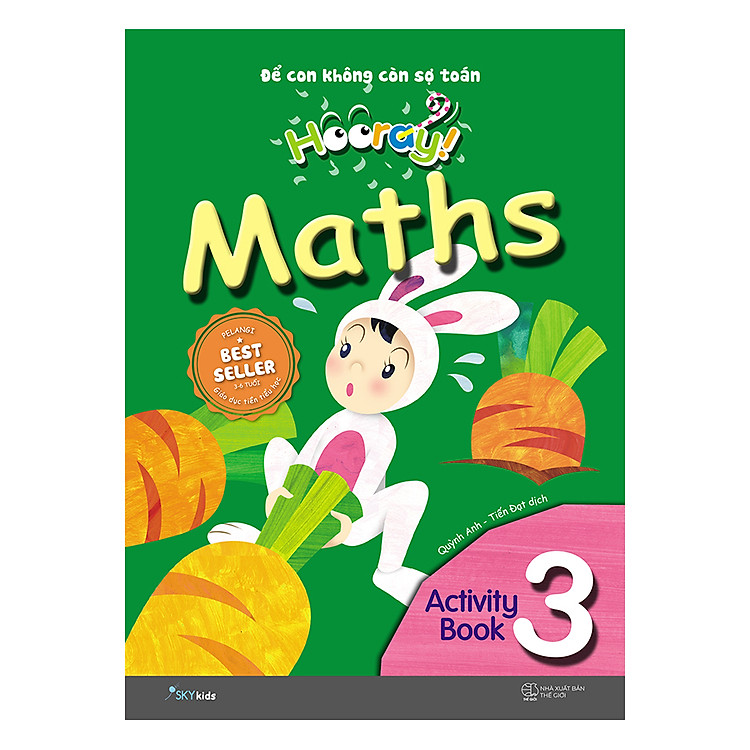 Sách Hooray Math – Để Con Không Còn Sợ Toán (Activity Book 3)