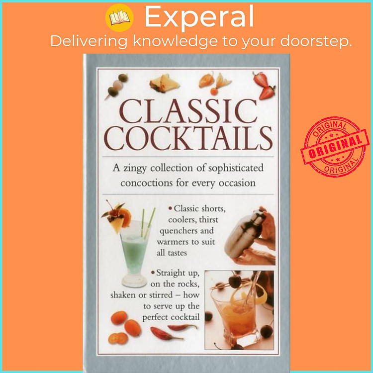 Sách - Classic Cocktails by Ferguson Valerie (UK edition, hardcover)