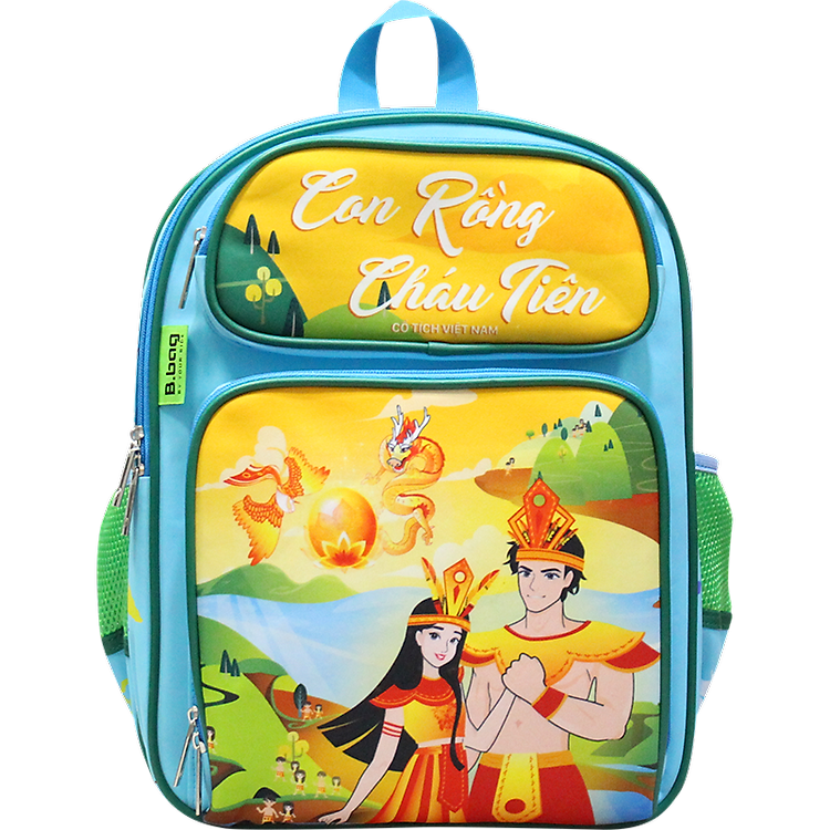 Ba Lô C1 Fairy Tale - Con Rồng Cháu Tiên B-12-097 - Xanh Nhạt - Ảnh 2