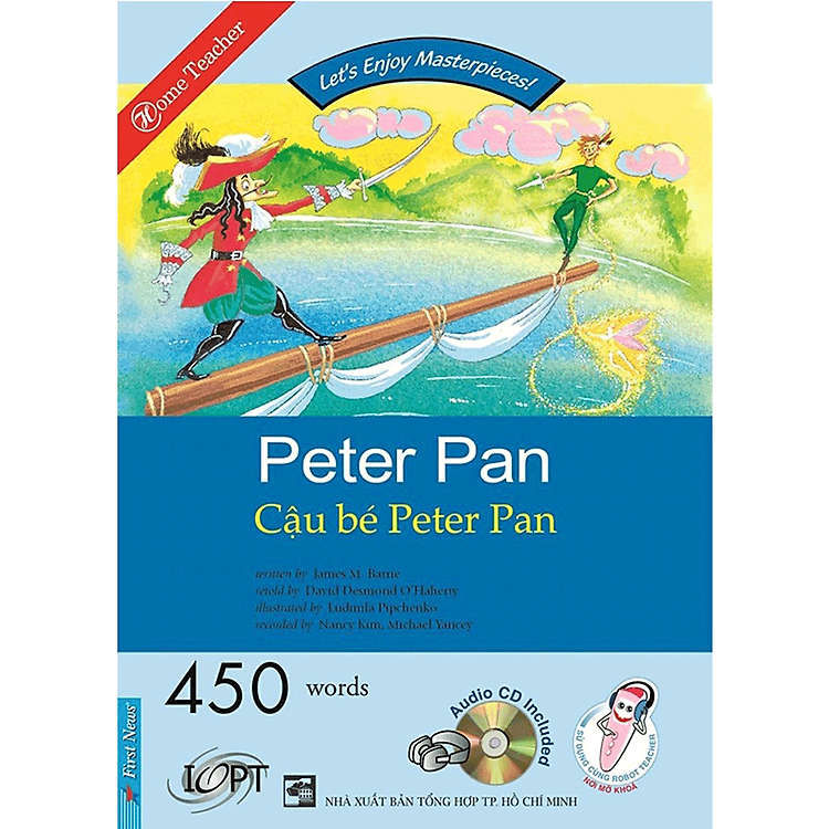 Cậu Bé Peter Pan (Kèm 1 CD)