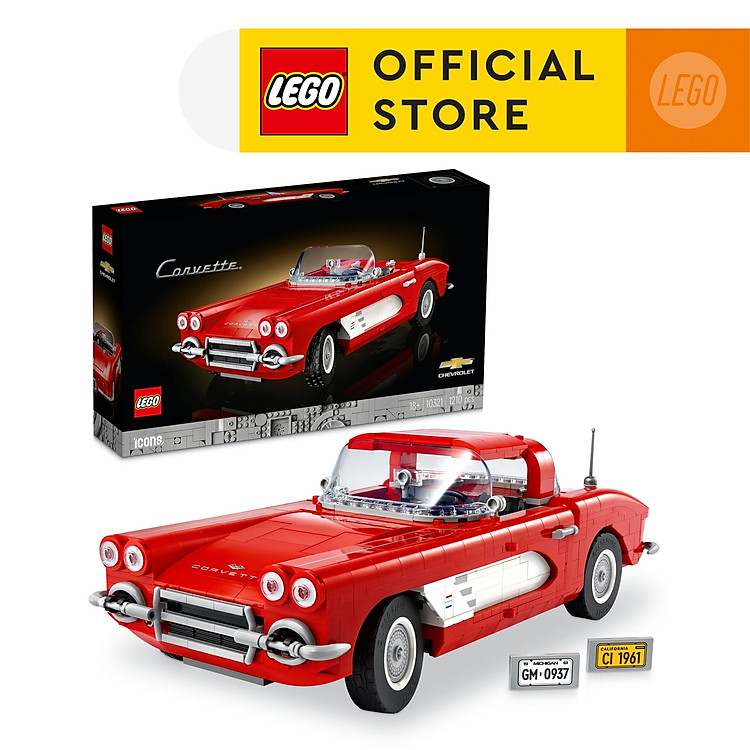Tìm mua tại Avakids: LEGO 10321 Siêu xe Corvette 1961 - Ngập tràn khuyến mãi