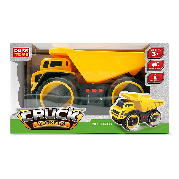 Đồ Chơi Xe Ben Có Nhạc DK81097 Chính hãng Giá rẻ - Hình ảnh 3