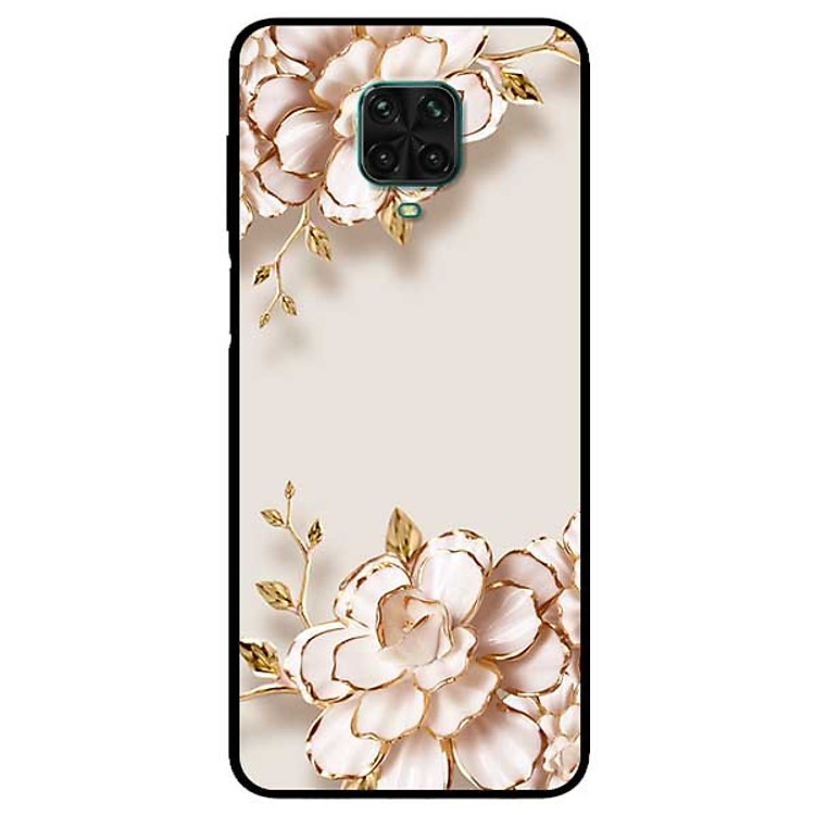 Ốp lưng dành cho Xiaomi Redmi 9s - 9 Pro - 9 Promax mẫu Tranh Hoa Nền Trắng