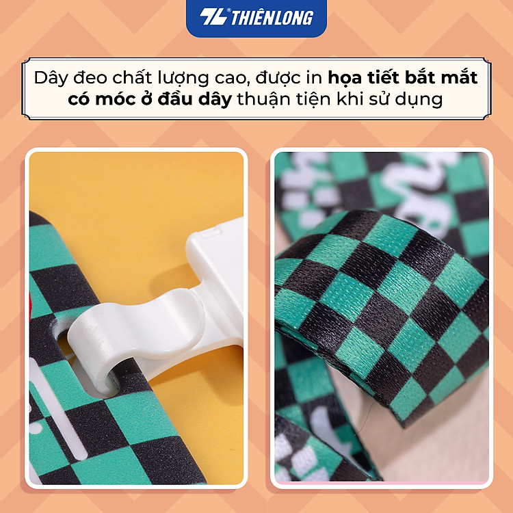 Dây Thẻ Đeo Bảng Tên Nhân Viên Sinh Viên Demon Slayer - Hồng - Ảnh 6