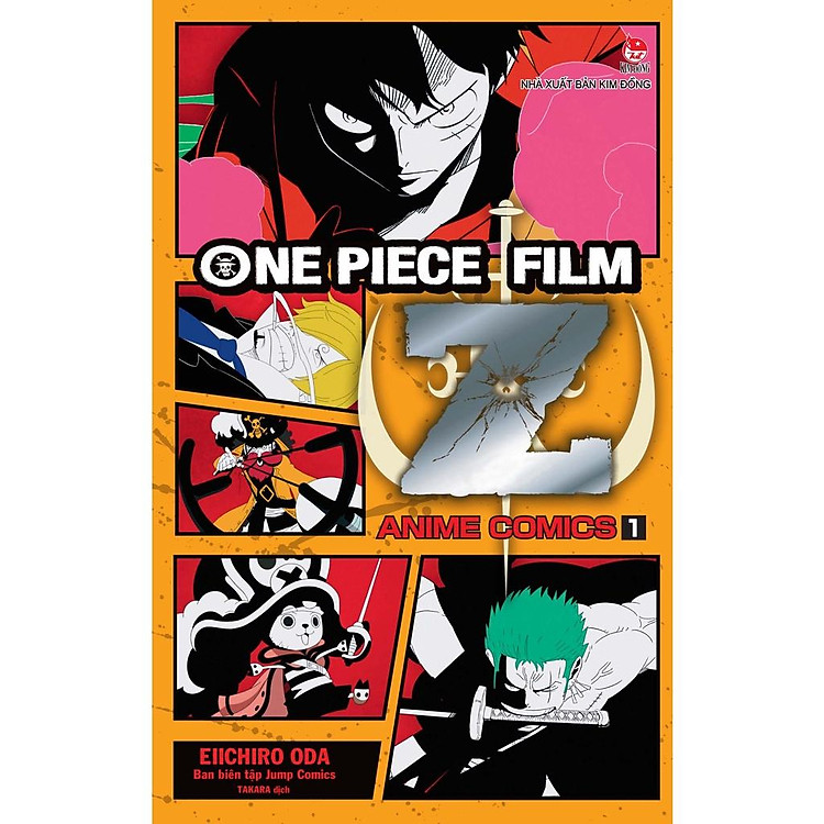 Truyện - One Piece Film Z - Anime Comics - Chọn Lẻ 2 Tập - Eiichiro Oda - Kim Đồng