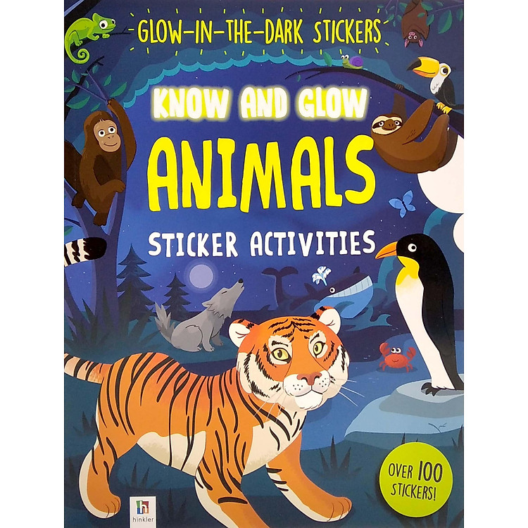 Know And Glow: Animals Sticker Activities - Ảnh 5