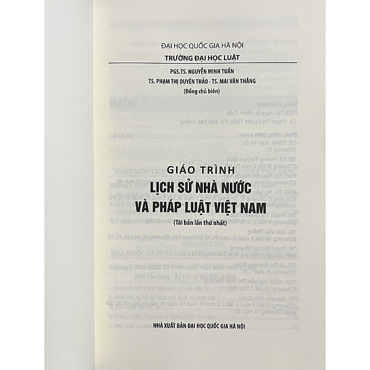 Giáo Trình Lịch Sử Nhà Nước Và Pháp Luật Việt Nam - Ảnh 3