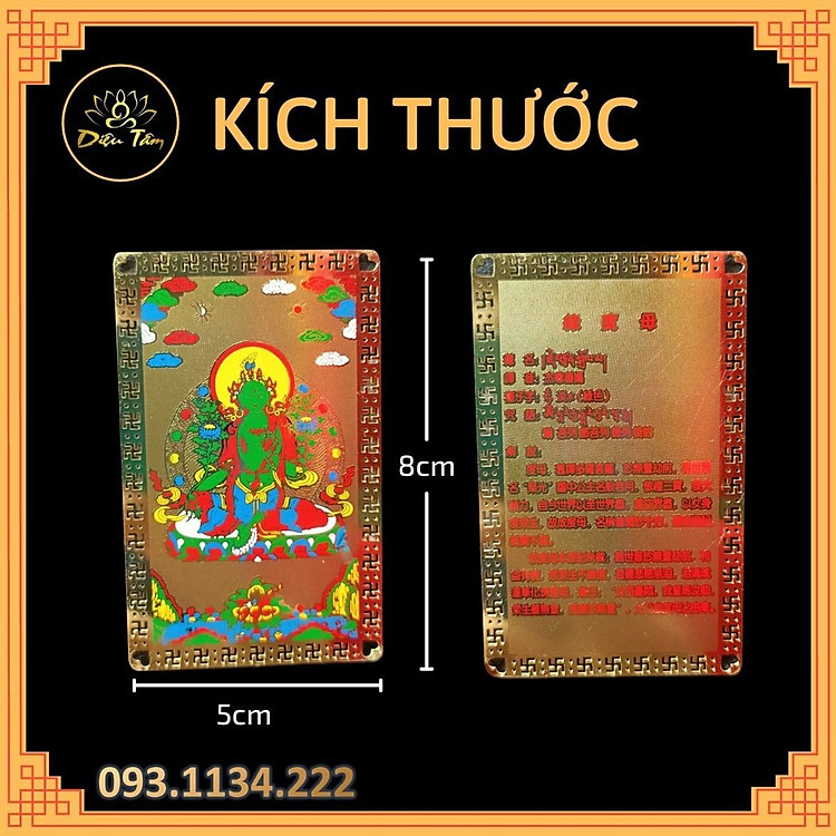 Miếng kinh Phật Mật Tông - đã gia trì