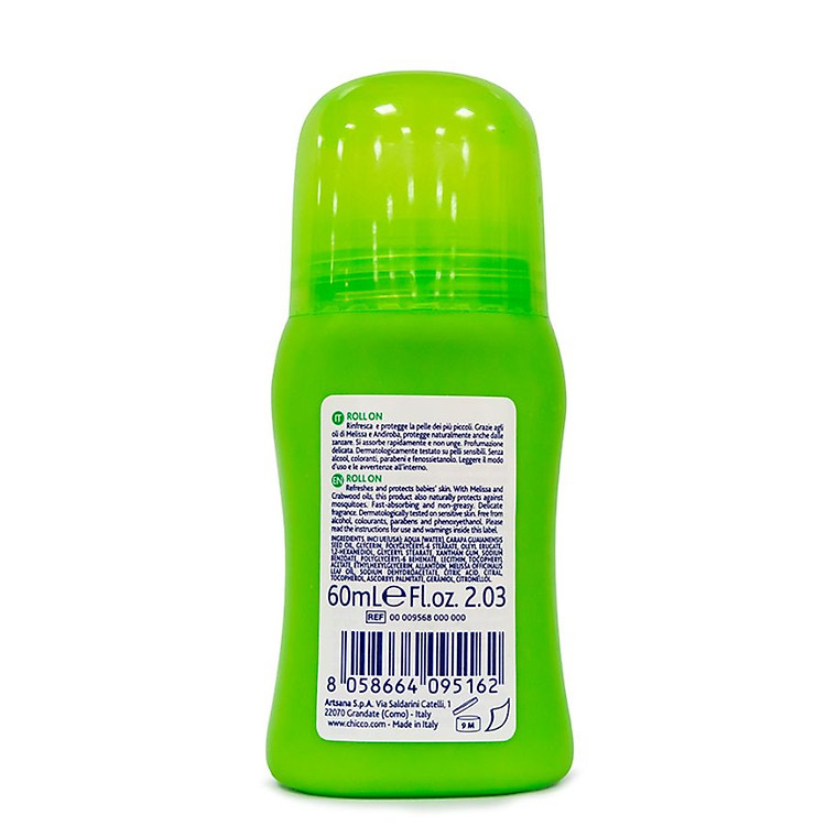 Lăn xua muỗi Chicco 60ml Chính hãng Giá tốt - Hình ảnh 3