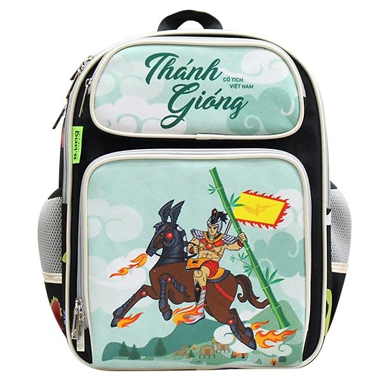 Ba Lô C1 Fairy Tale – Thánh Gióng B-12-094 – Màu Đen