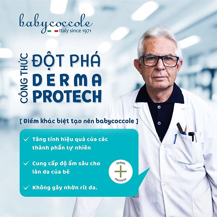Sữa dưỡng ẩm hạnh nhân Babycoccole 30ml Chính hãng Giá rẻ - Hình ảnh 5