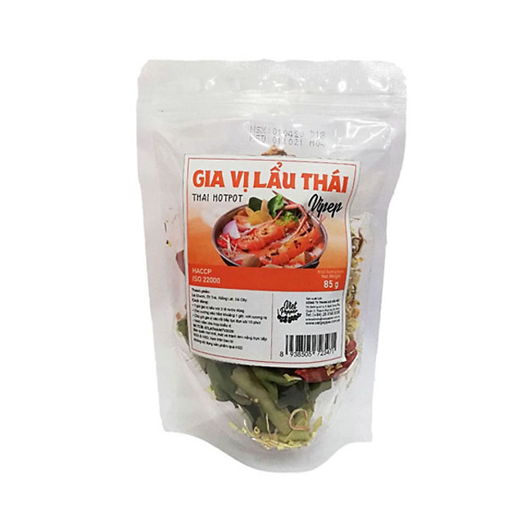 Gia Vị Nấu Lẩu Thái Tự Nhiên Vipep 85g