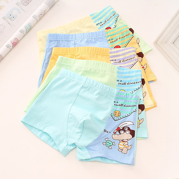 QUẦN LÓT BÉ TRAI SET 5 QUẦN - QUẦN LÓT TRẺ EM- MS09C7CF