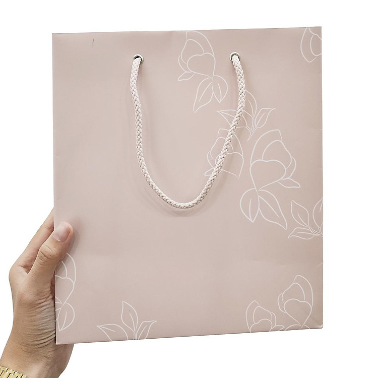 Túi Đựng Quà Camellia Almond (25 x 22 x 8 cm) - Ảnh 7