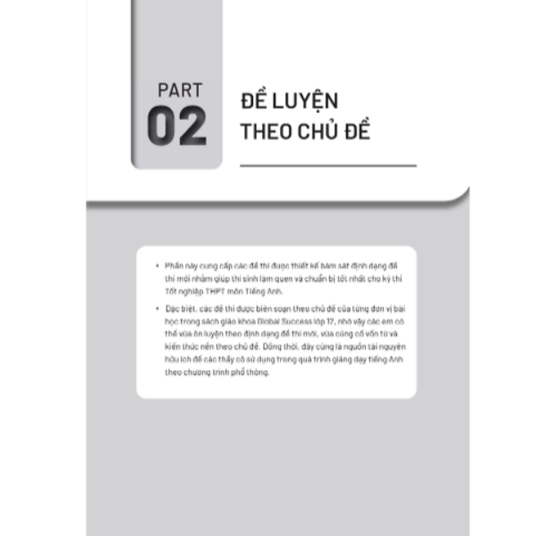 Đề Luyện Thi Tốt Nghiệp THPT Môn Tiếng Anh - Theo Định Dạng Đề Thi Từ 2025 - Ảnh 5