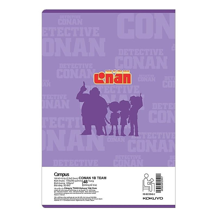 Bộ Tập Conan 1B Team B5 (48 trang) - Ảnh 6