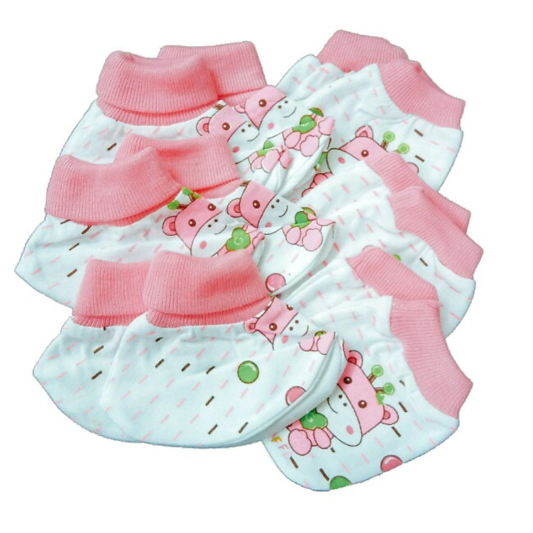 Combo 3 bộ bao tay chân cho bé sơ sinh