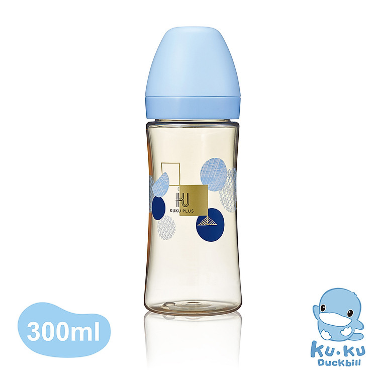 Mua tại Lazada: Bình Sữa Kuku Cổ Rộng KU5883 - 300ml Chính hãng, giá tốt