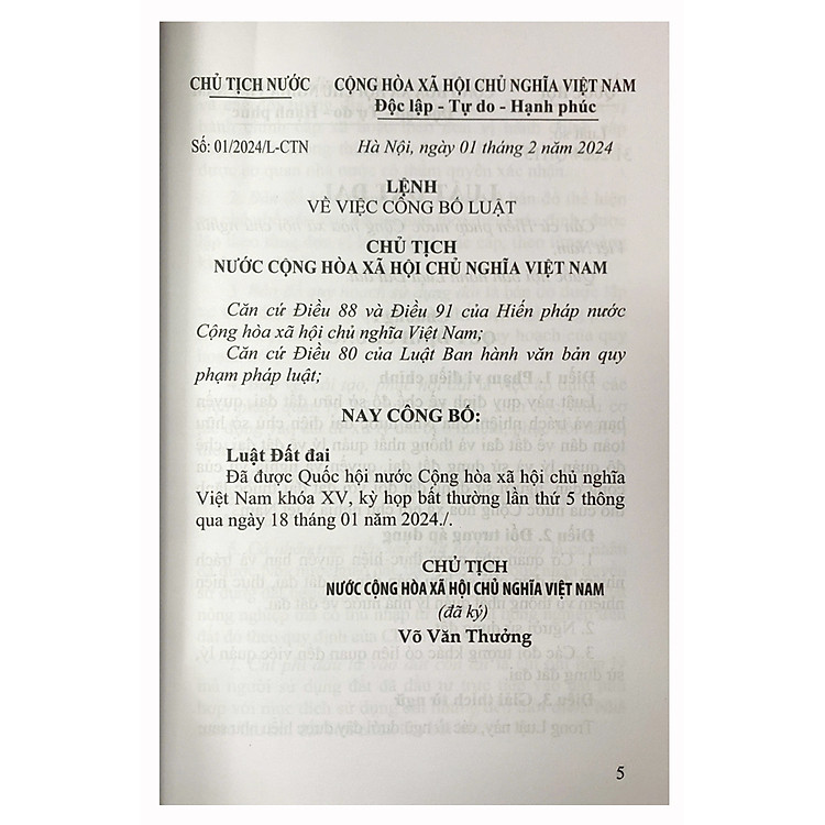 Luật Đất đai Năm 2024 - Ảnh 3