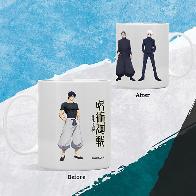 Ly Sứ Jujutsu Kaisen 330 ml - Màu Trắng - Ảnh 4