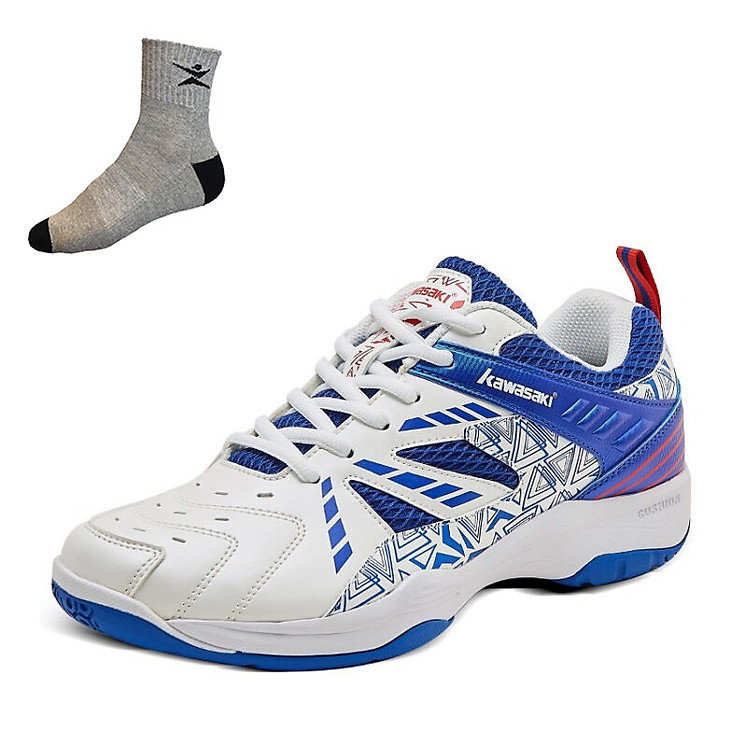 Giày cầu lông Kawasaki K080 cao cấp, nhiều màu lựa chọn, dành cho nam và nữ, đủ size - Tặng kèm tất Bendu chính hãng