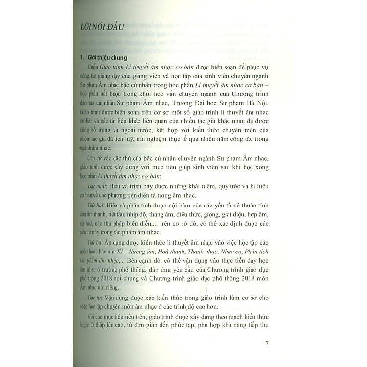 Giáo trình Lí thuyết âm nhạc cơ bản - Ảnh 6