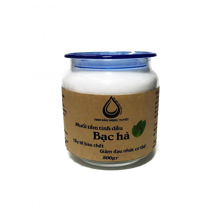 Muối tắm tinh dầu bạc hà Ngọc Tuyết hũ 500gr