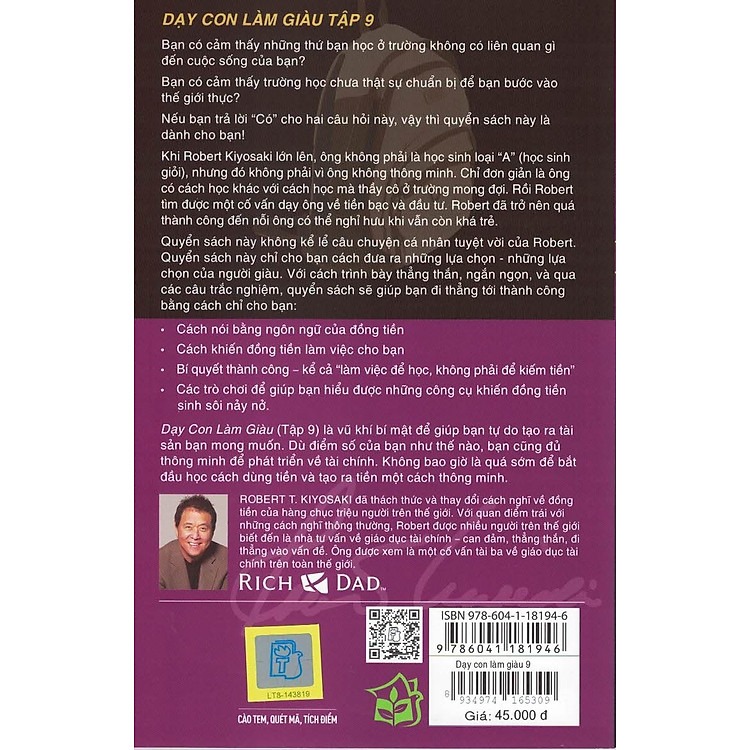DẠY CON LÀM GIÀU - TẬP 9: NHỮNG BÍ MẬT TIỀN BẠC (Bản in năm 2022) - Ảnh 5