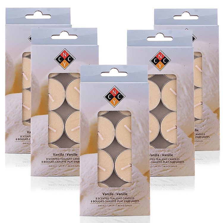 Combo 5 hộp nến tealight thơm NYCandle FtraMart