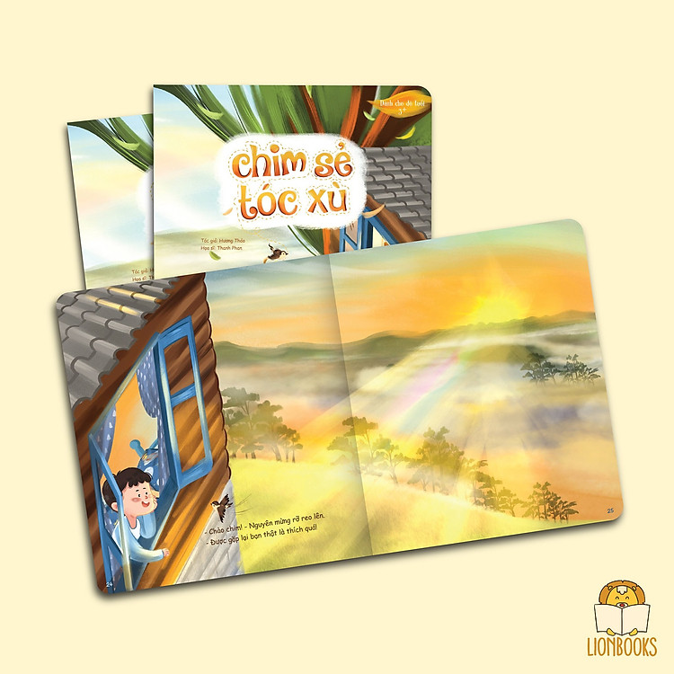 Truyện Kể Trước Khi Ngủ Cho Bé – Cuốn Chim Sẻ Tóc Xù