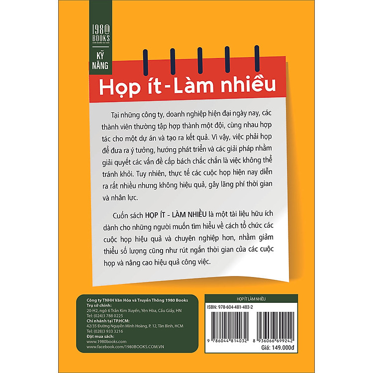 Họp Ít - Làm Nhiều - Ảnh 2