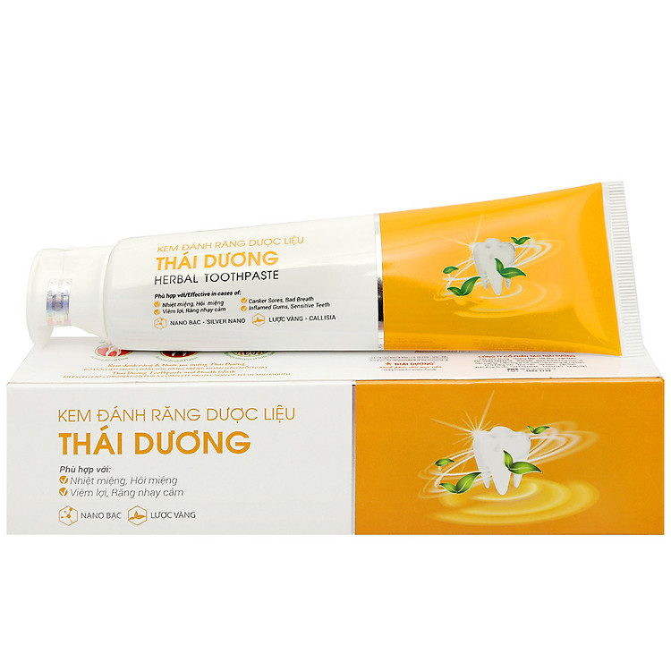 Kem Đánh Răng Dược Liệu Thái Dương (150g)