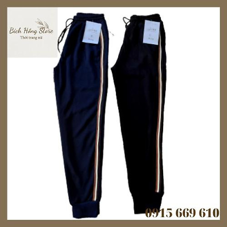 Quần Thu Đông Nữ Ống Bo Chất Thun Da Cá Mềm - QBH090