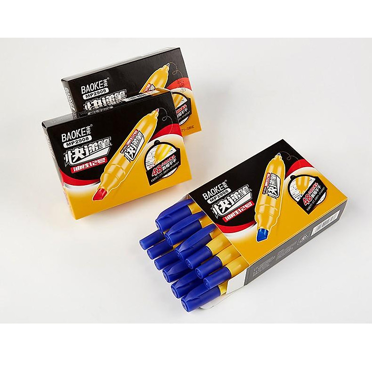 Bút Marker Đánh Dấu Kho Nhanh (12 cây) - Ảnh 7