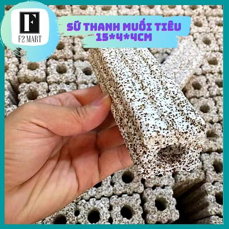 Vật Liệu Lọc Sứ Thanh Muối Tiêu 15*4*4cm