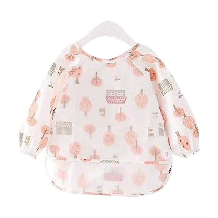 Mua Áo yếm dài tay chống thấm cho bé Chính hãng Ưu đãi - Hình ảnh 4