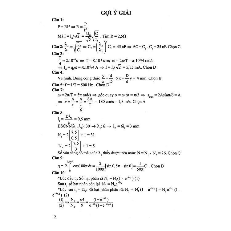 30 Bộ Đề Trắc Nghiệm Luyện Thi THPTQG 2019 - Khoa Học Tự Nhiên (Vật Lí - Hóa Học - Sinh Học) - Ảnh 6