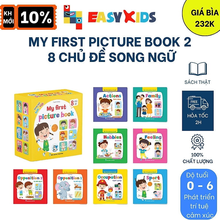 My First Picture Book 2 – Song Ngữ Anh Việt