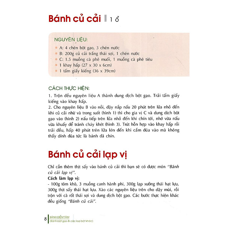 Bánh Điểm Tâm (Bánh Bột Gạo & Các Loại Bột Khác) - Ảnh 4