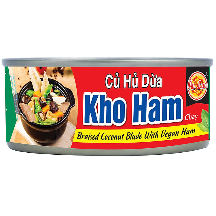 Củ Hủ Dừa Kho Ham Âu Lạc - Lon 130g