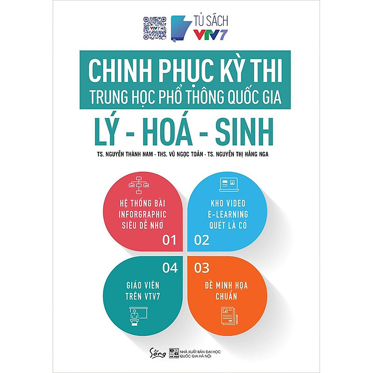 Sách Chinh Phục Kỳ Thi Trung Học Phổ Thông Quốc Gia: Lý - Hóa - Sinh