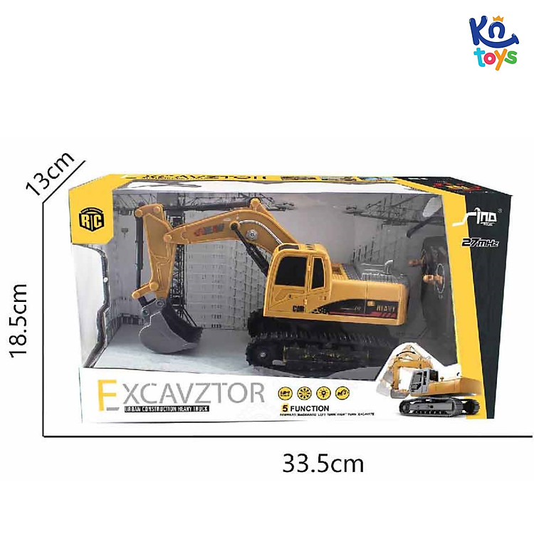 Mua Xe Máy Xúc 1:24 SINO QH25-01 Chính hãng Tiết kiệm - Hình ảnh 5