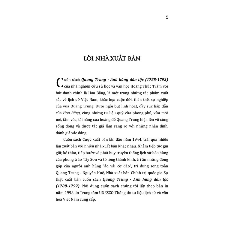 Quang Trung - Anh Hùng Dân Tộc (1788 - 1792) - Ảnh 7