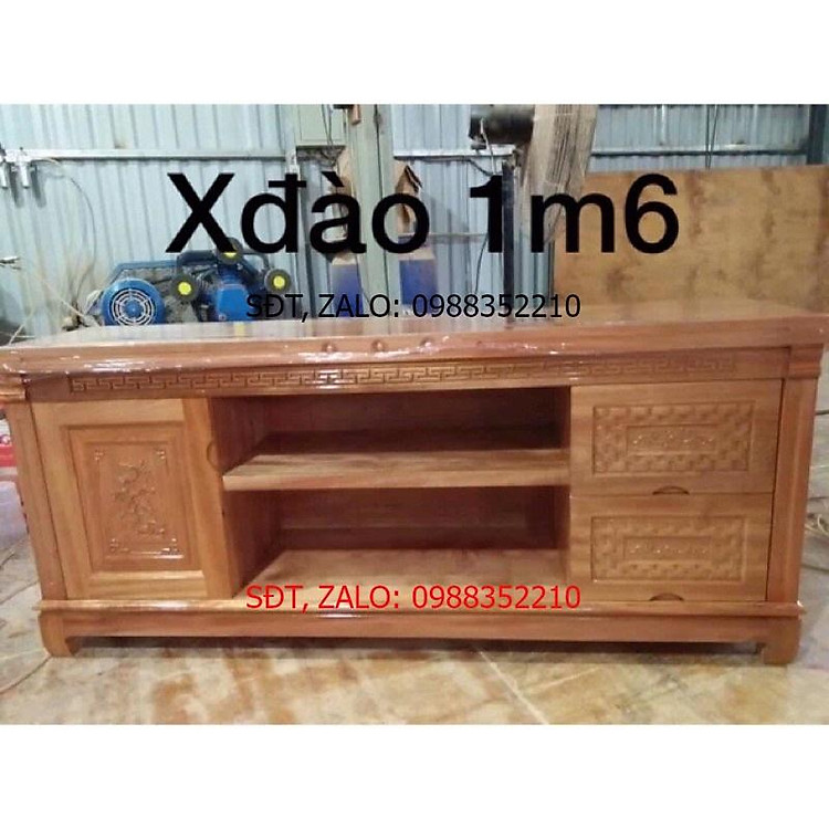 Kệ tivi Xoan Đào 1m6